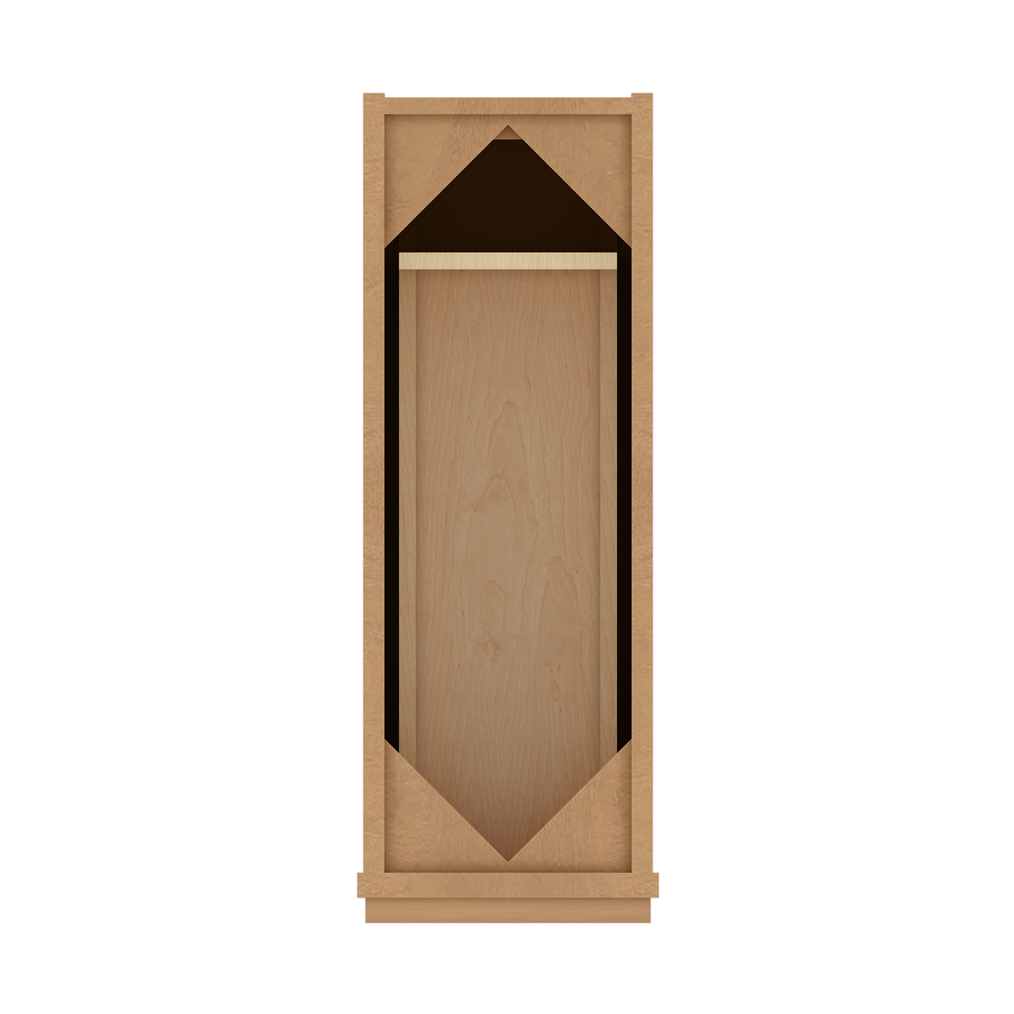 Base Kitchen Cabinet B09 Shaker Toffee 9 in. width 34.5 in. height 24 in. depth