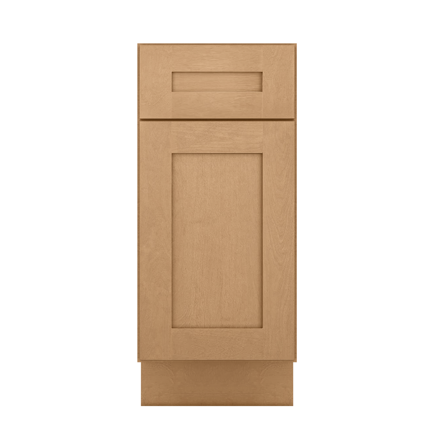Base Kitchen Cabinet B15 Shaker Toffee 15 in. width 34.5 in. height 24 in. depth