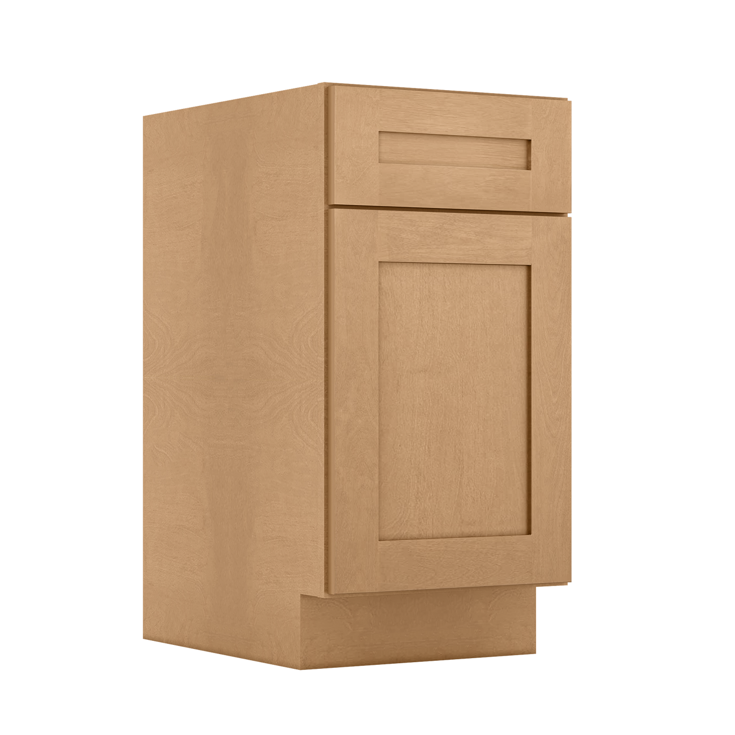 Base Kitchen Cabinet B18 Shaker Toffee 18 in. width 34.5 in. height 24 in. depth