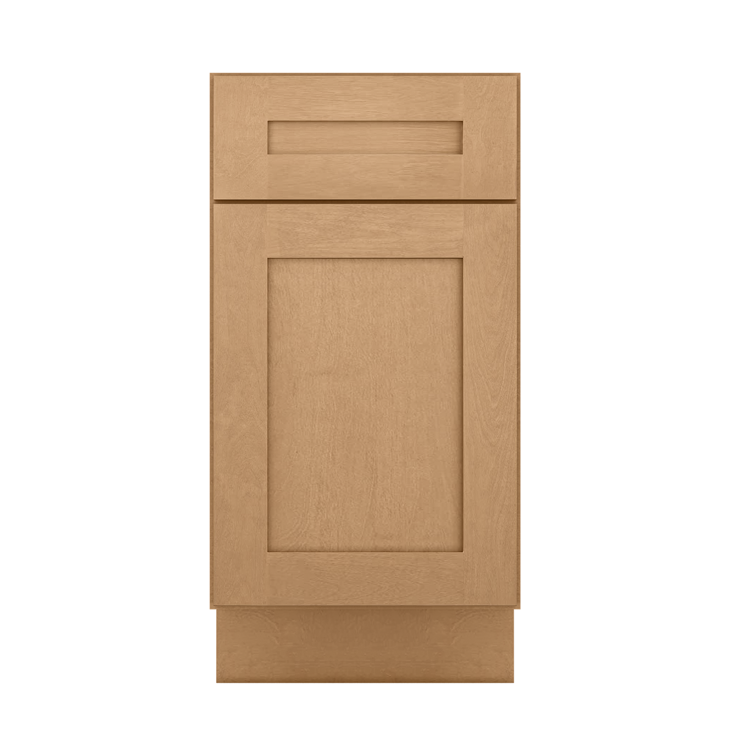 Base Kitchen Cabinet B18 Shaker Toffee 18 in. width 34.5 in. height 24 in. depth