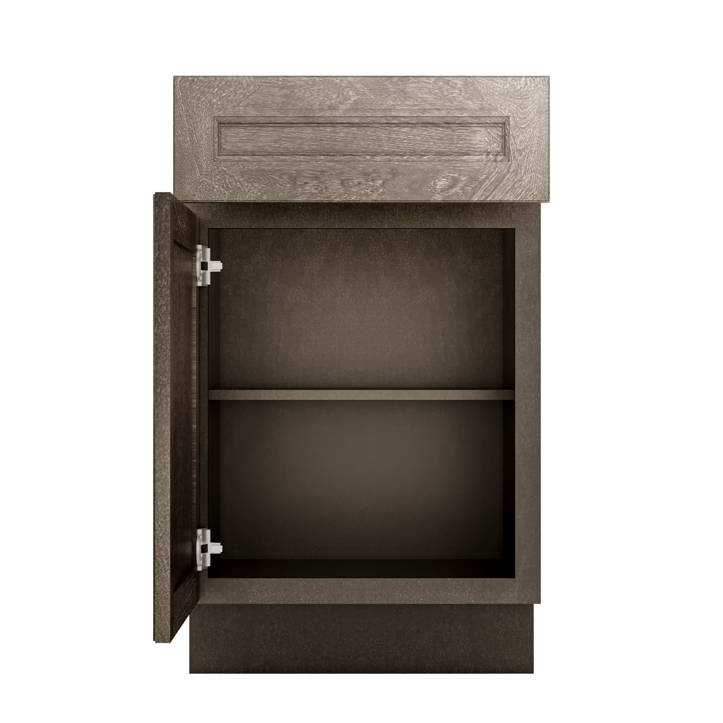 Base Kitchen Cabinet B21 Milan Slate 21 in. width 34.5 in. height 24 in. depth