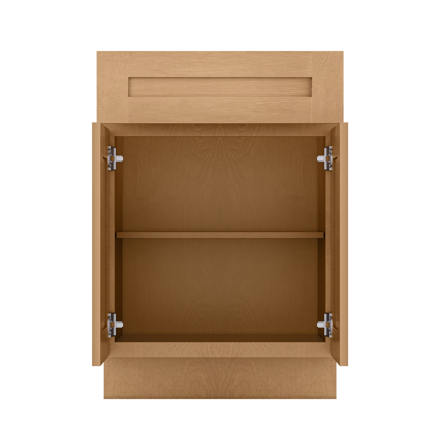 Base Kitchen Cabinet B24 Shaker Toffee 24 in. width 34.5 in. height 24 in. depth