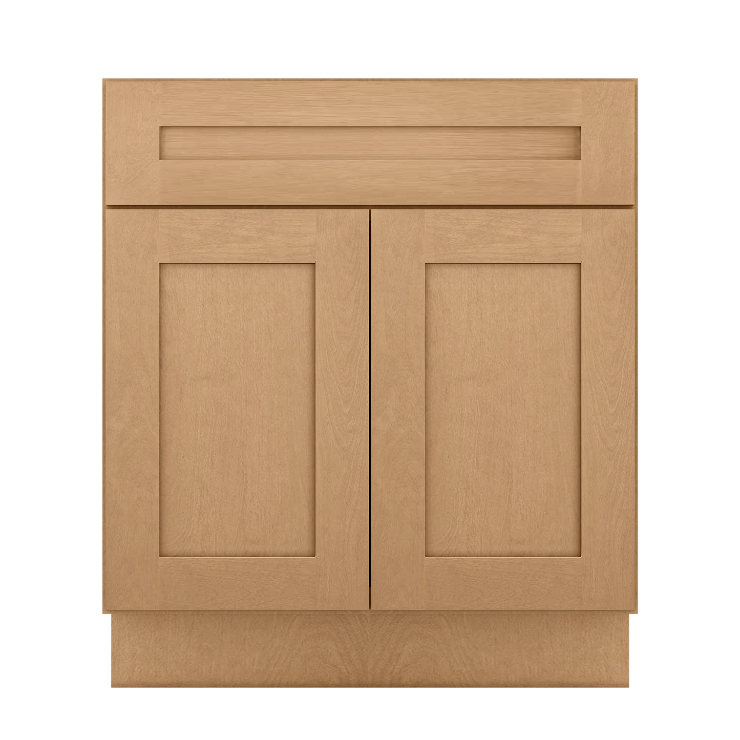Base Kitchen Cabinet B30 Shaker Toffee 30 in. width 34.5 in. height 24 in. depth