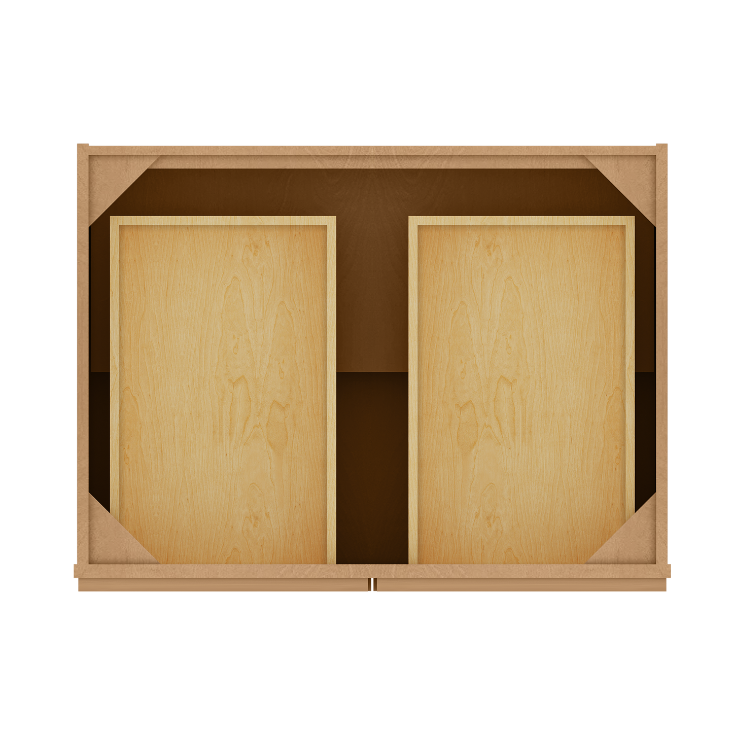Base Kitchen Cabinet B33 Shaker Toffee 33 in. width 34.5 in. height 24 in. depth