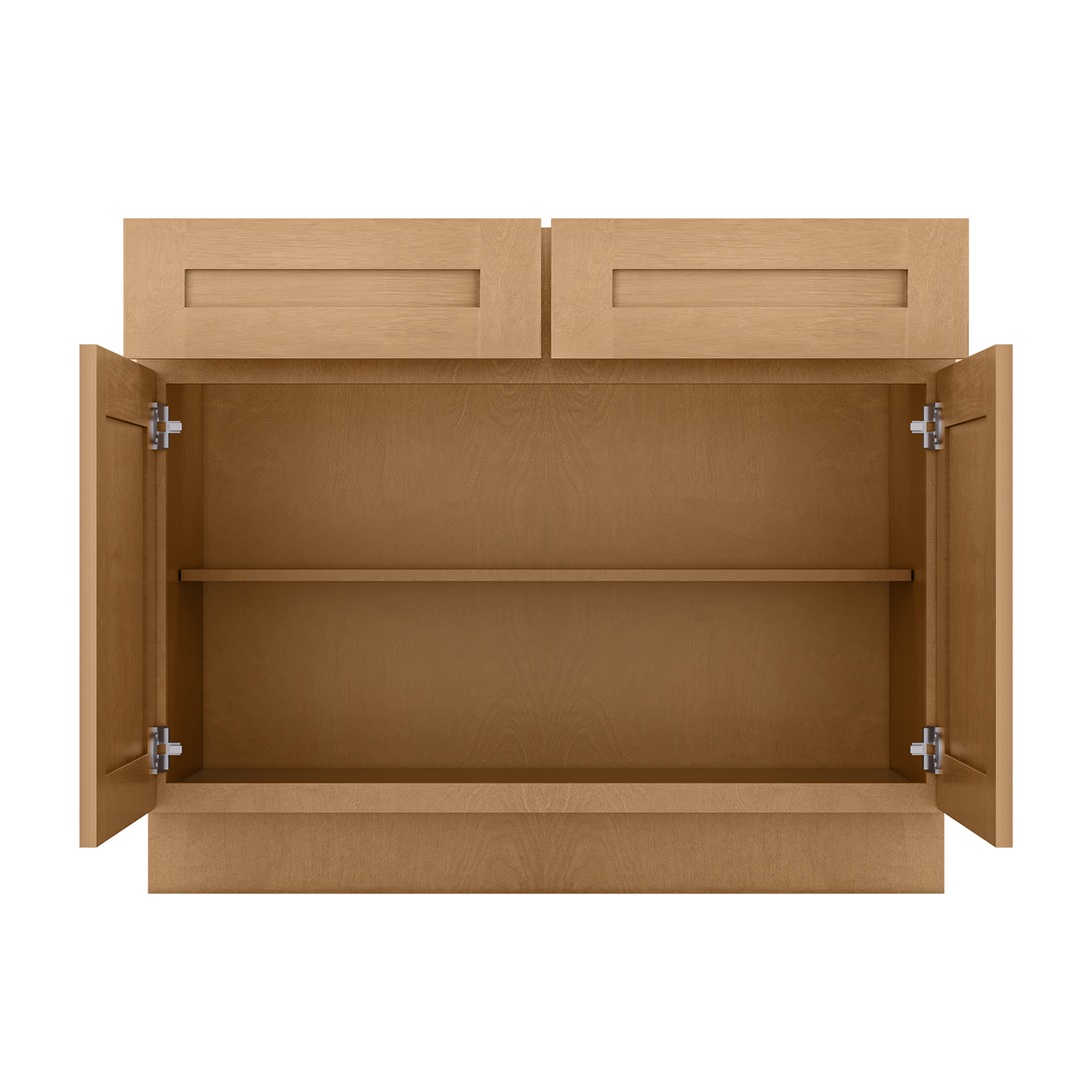 Base Kitchen Cabinet B42 Shaker Toffe 42 in. width 34.5 in. height 24 in. depth