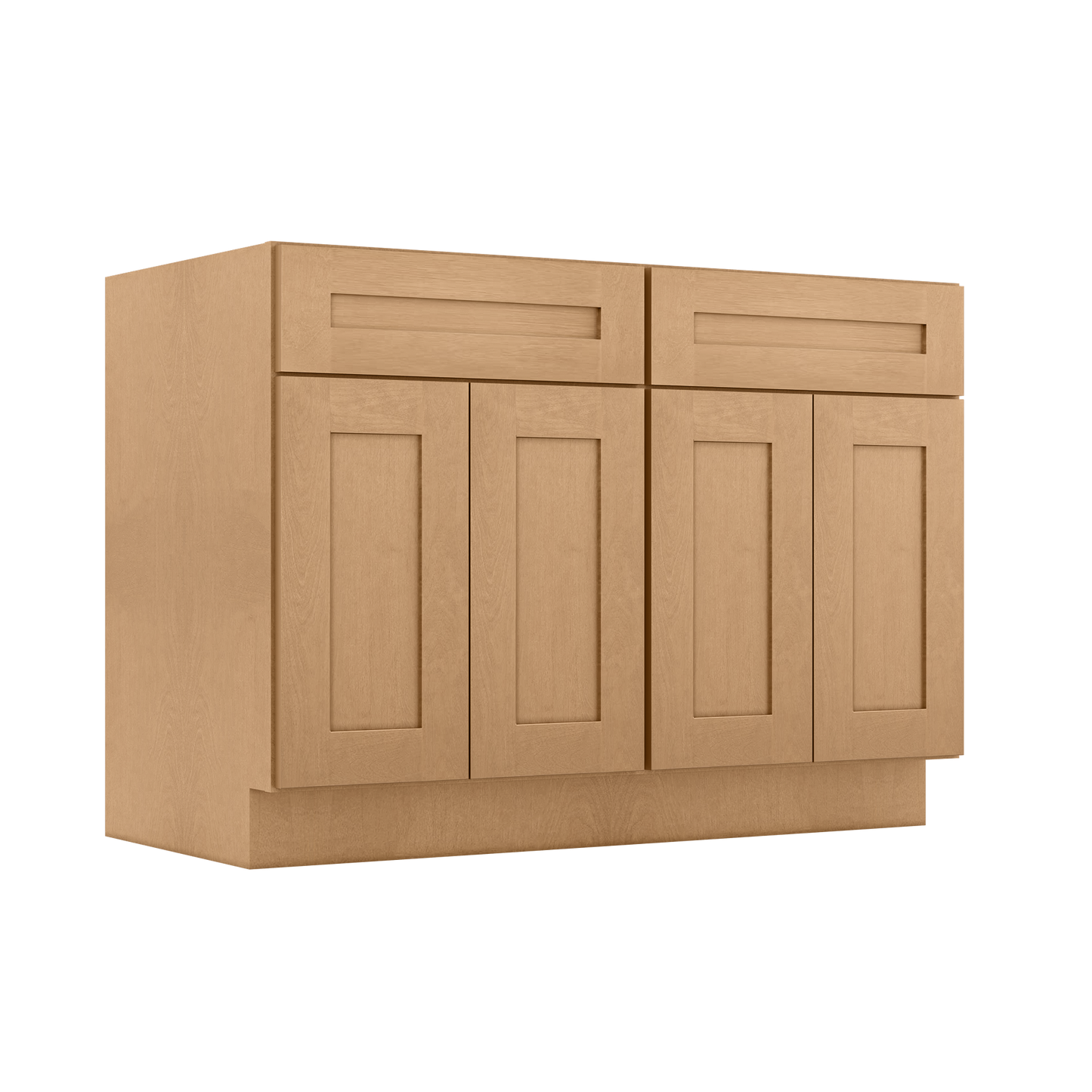 Base Kitchen Cabinet B48 Shaker Toffee 48 in. width 34.5 in. height 24 in. depth