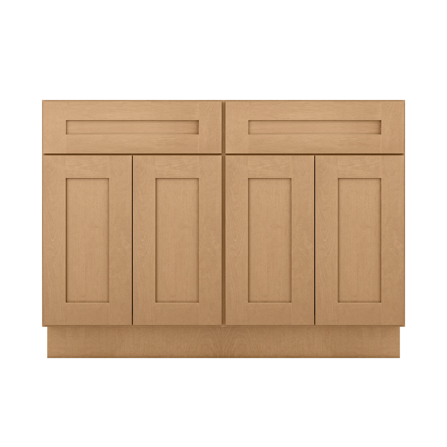 Base Kitchen Cabinet B48 Shaker Toffee 48 in. width 34.5 in. height 24 in. depth