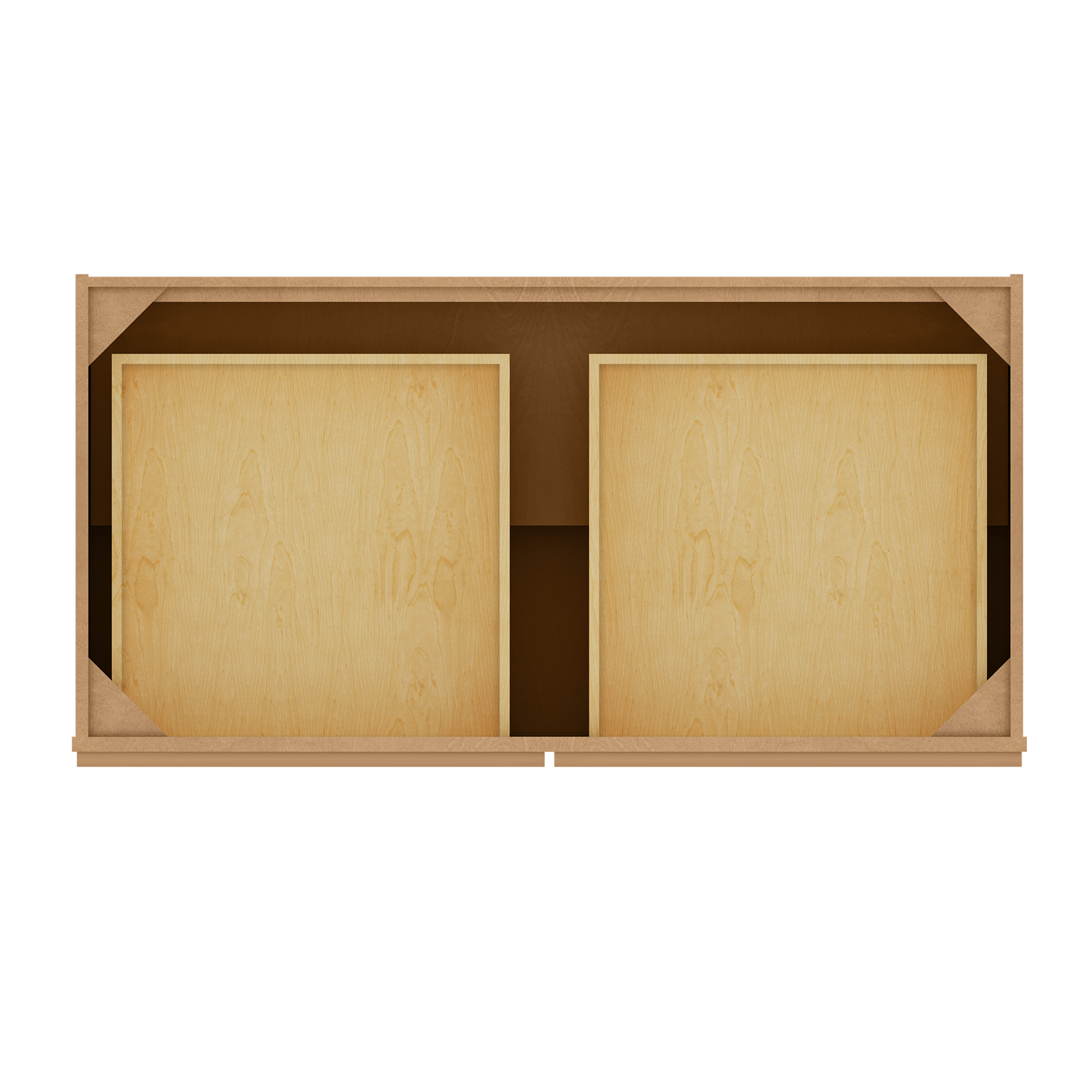 Base Kitchen Cabinet B48 Shaker Toffee 48 in. width 34.5 in. height 24 in. depth