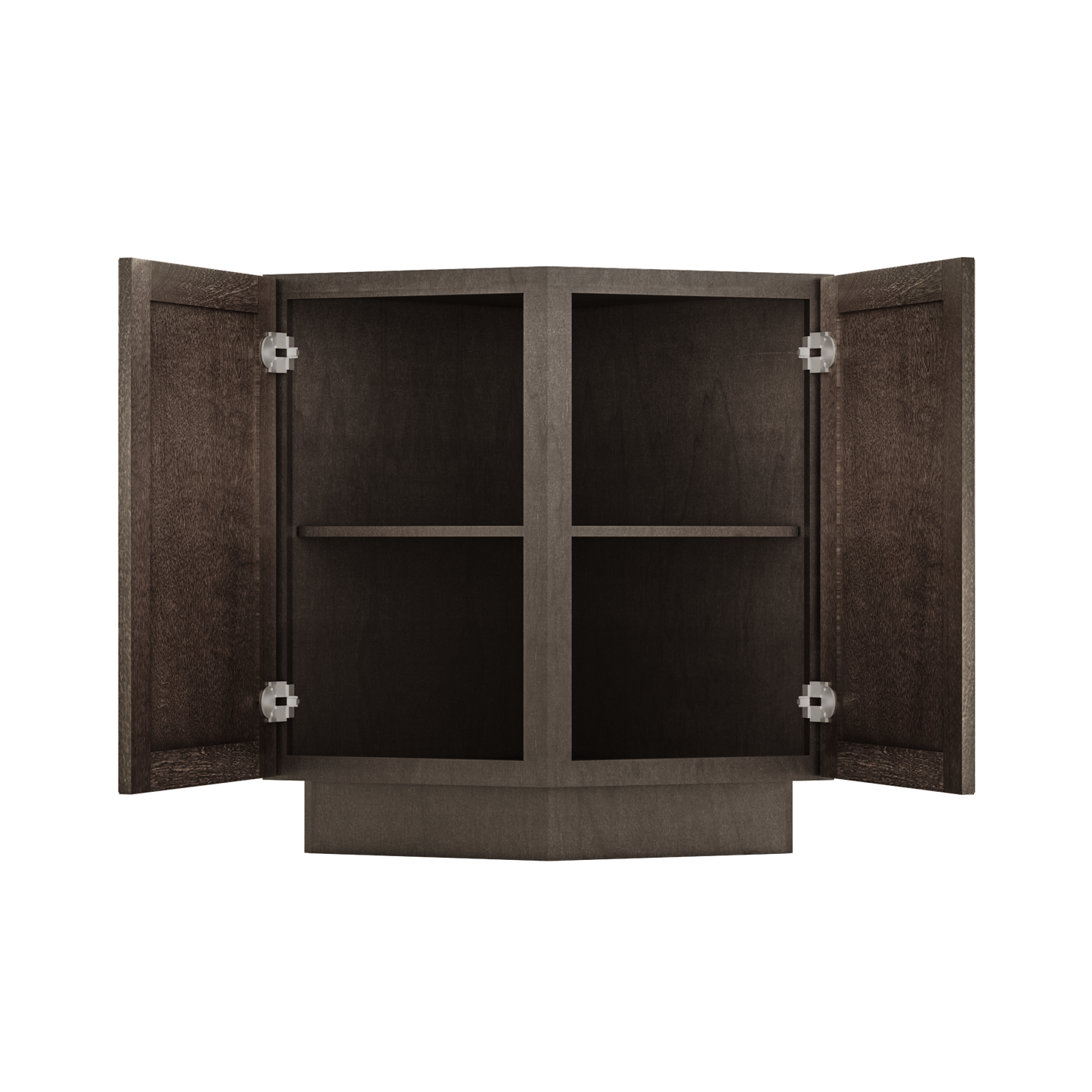 Base End Kitchen Cabinet BECF24 Milan Slate 24 in. width 34.5 in. height 24 in. depth