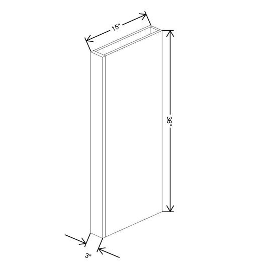 Fabuwood Allure Fusion Timber 36"H Columns