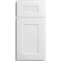 CNC Luxor 5-Piece White Sample Door
