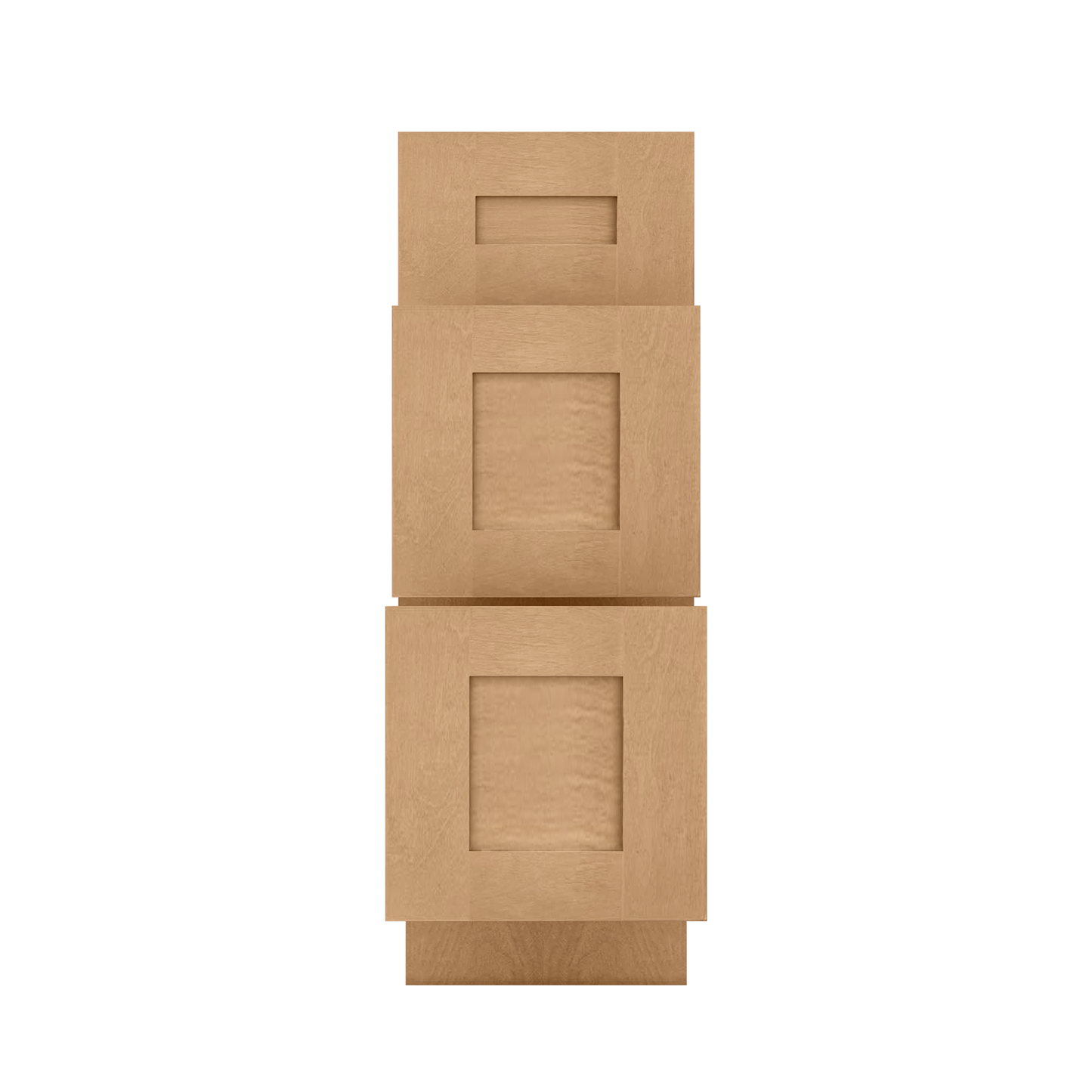 Drawer Base Kitchen Cabinet DB12 Shaker Toffee 12 in. width 34.5 in. height 24 in. depth