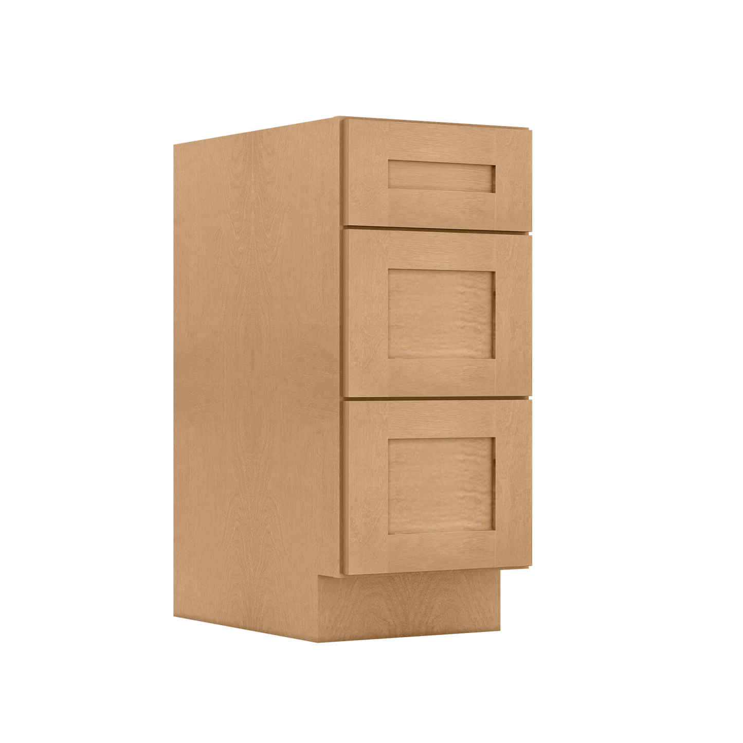Drawer Base Kitchen Cabinet DB15 Shaker Toffee 15 in. width 34.5 in. height 24 in. depth