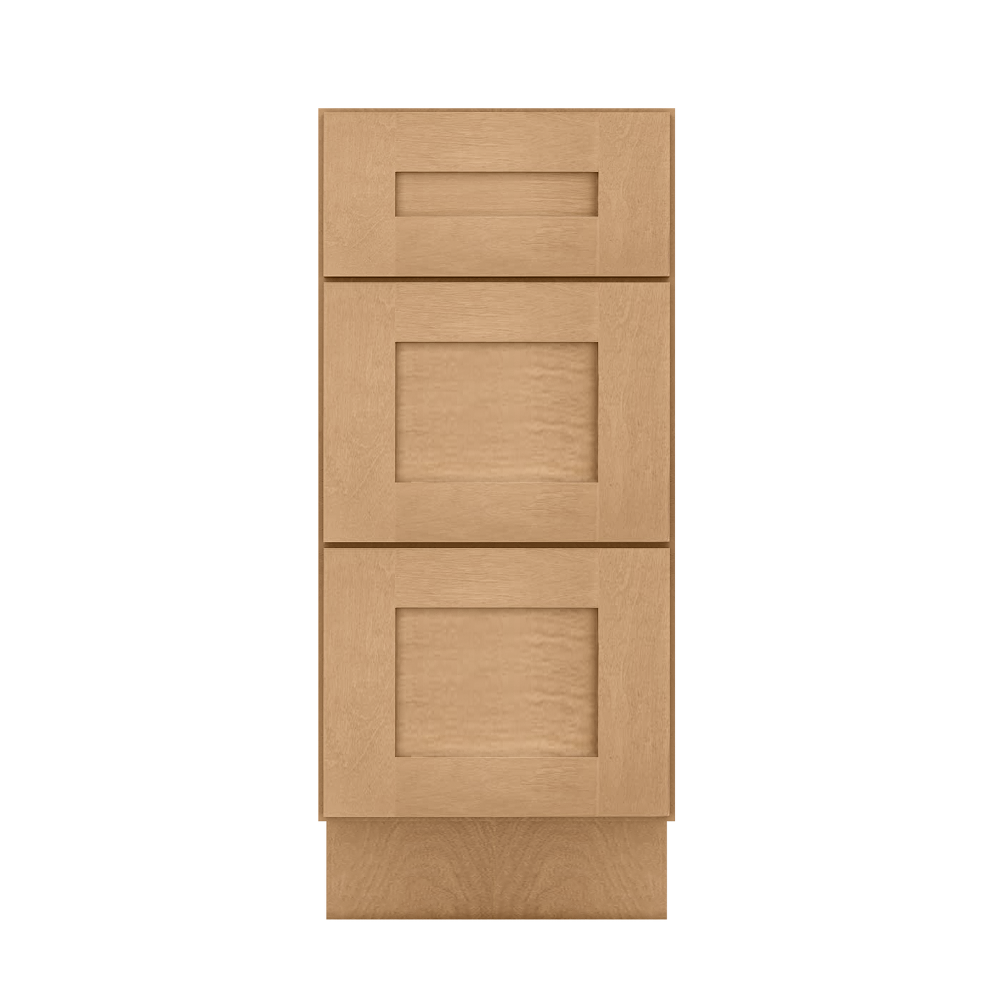 Drawer Base Kitchen Cabinet DB15 Shaker Toffee 15 in. width 34.5 in. height 24 in. depth