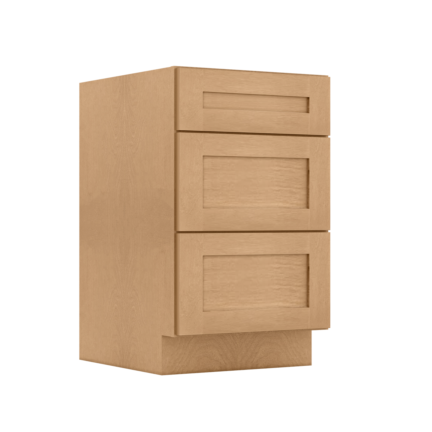 Drawer Base Kitchen Cabinet DB21 Shaker Toffee 21 in. width 34.5 in. height 24 in. depth