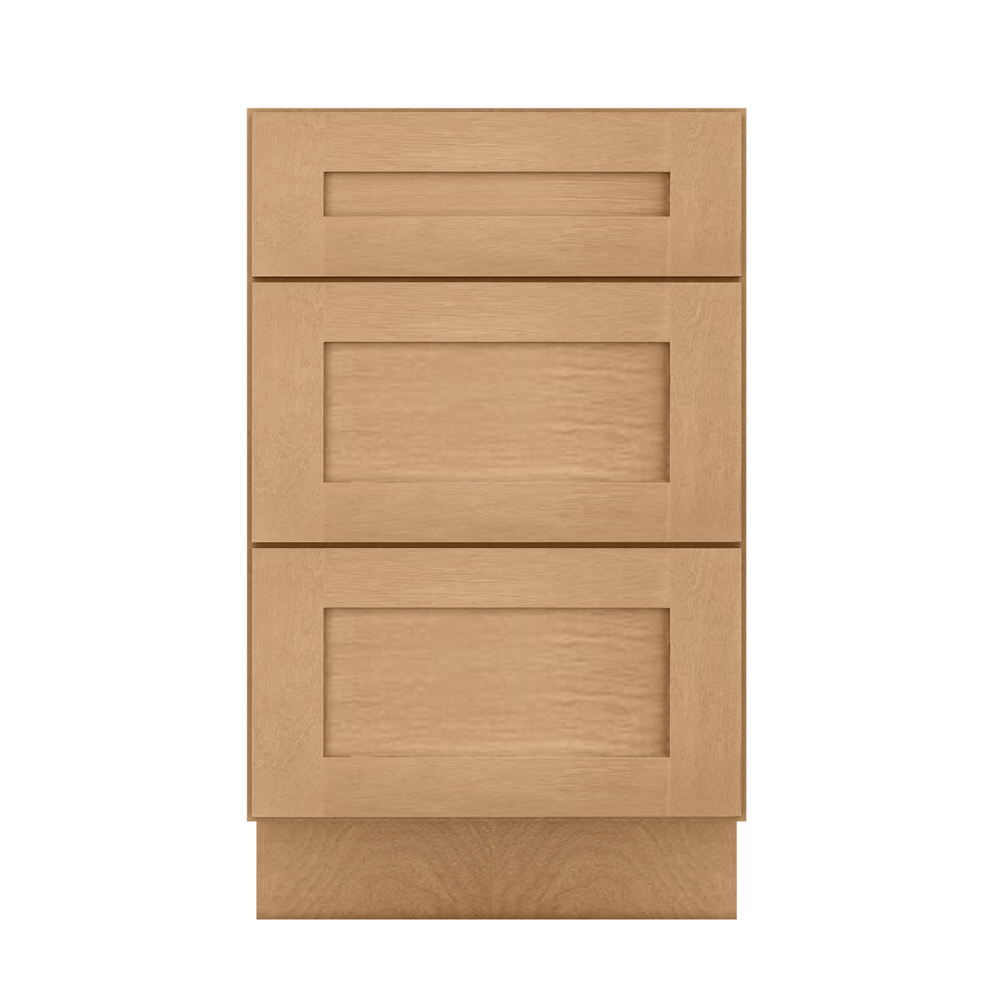 Drawer Base Kitchen Cabinet DB21 Shaker Toffee 21 in. width 34.5 in. height 24 in. depth