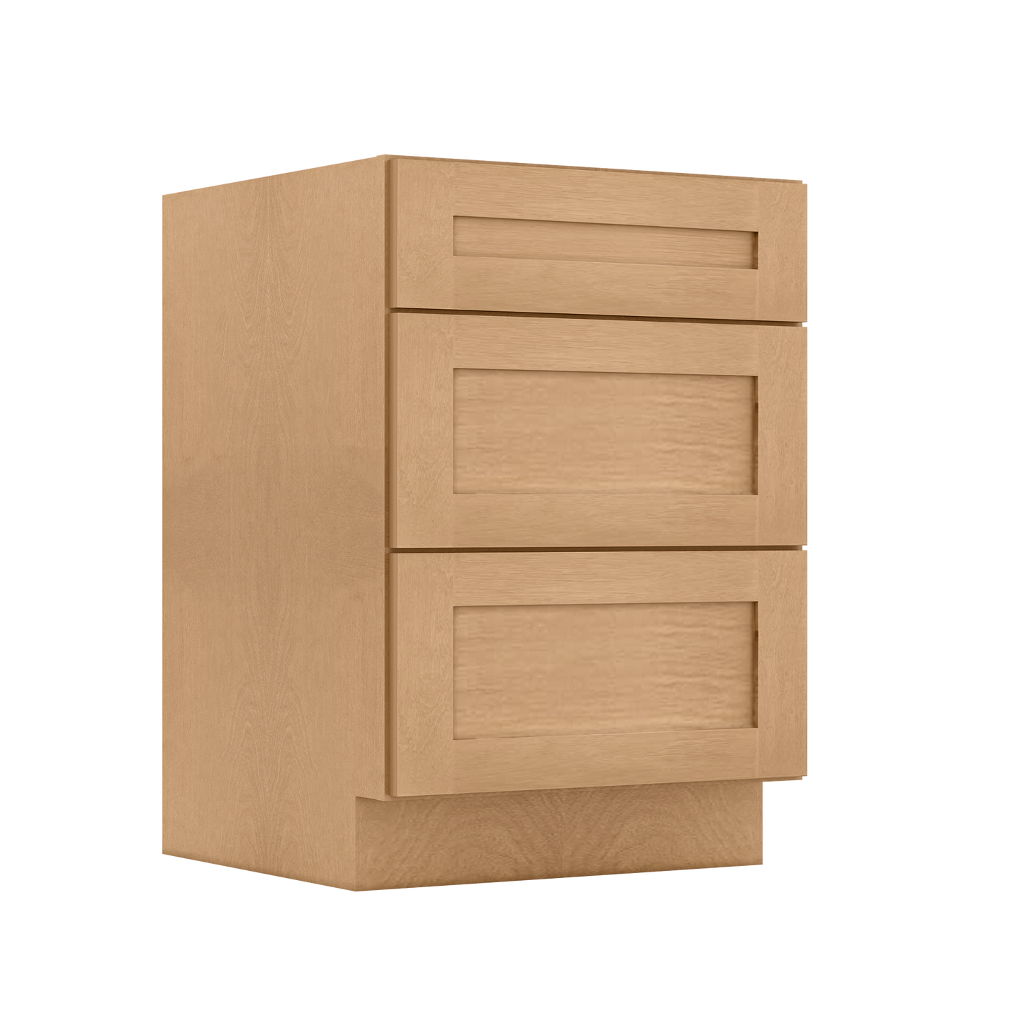 Drawer Base Kitchen Cabinet DB24 Shaker Toffee 24 in. width 34.5 in. height 24 in. depth