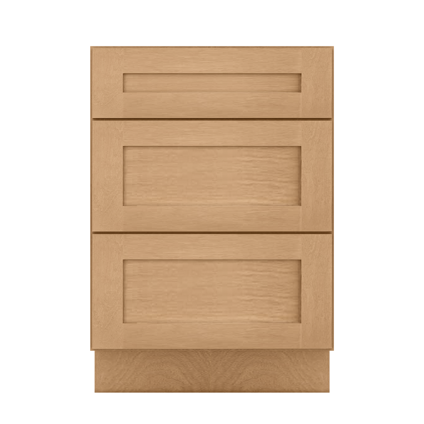 Drawer Base Kitchen Cabinet DB24 Shaker Toffee 24 in. width 34.5 in. height 24 in. depth