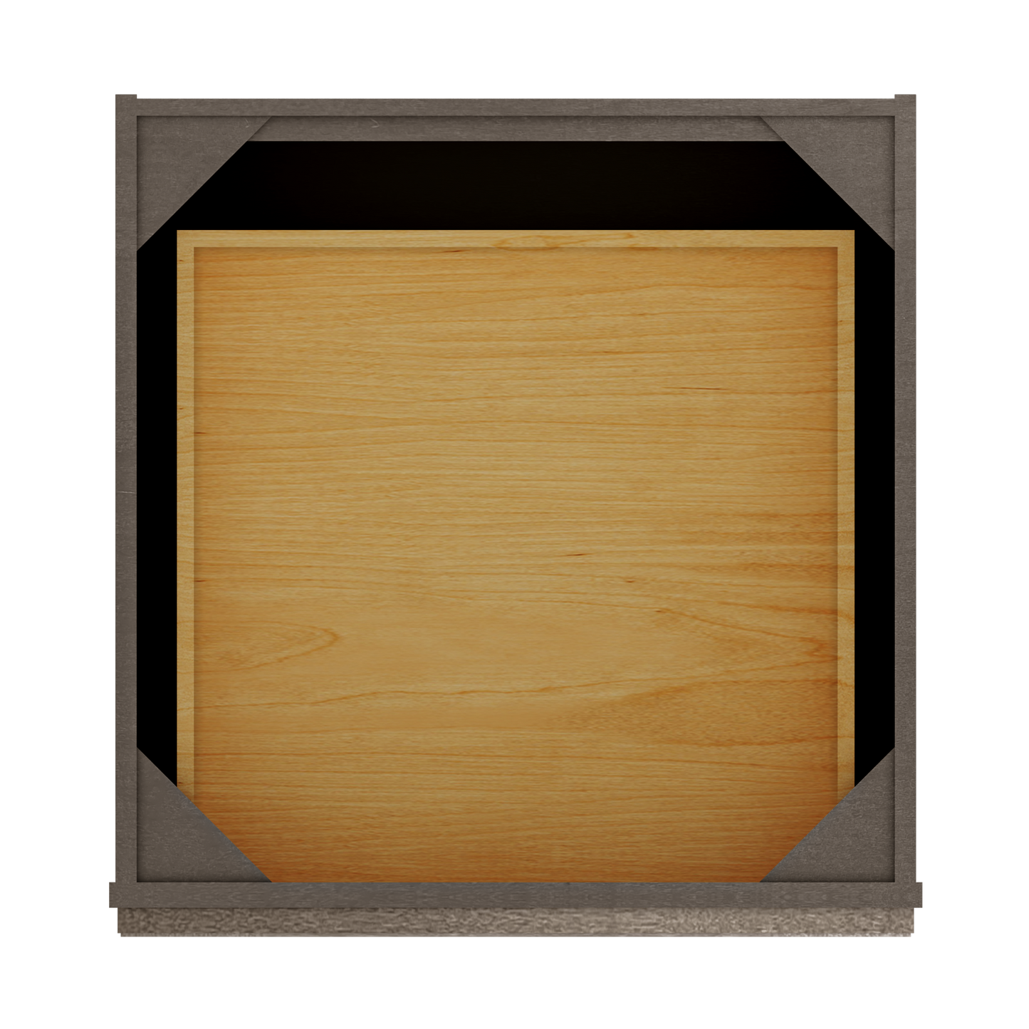 Drawer Base Kitchen Cabinet DB24 Milan Slate 24 in. width 34.5 in. height 24 in. depth