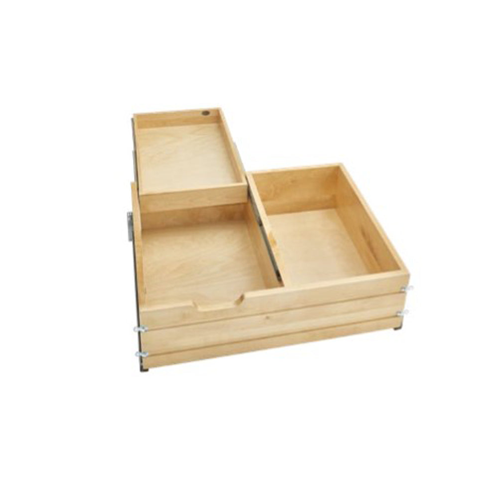 Fabuwood Allure Onyx Horizon 30" Width Deep Tiered Drawer w/Blum Sides