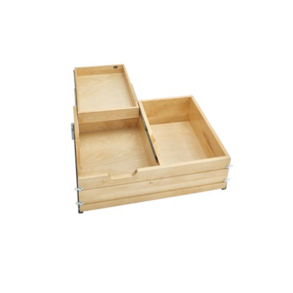 Fabuwood Allure Onyx Horizon 36" Width Deep Tiered Drawer w/Blum Sides