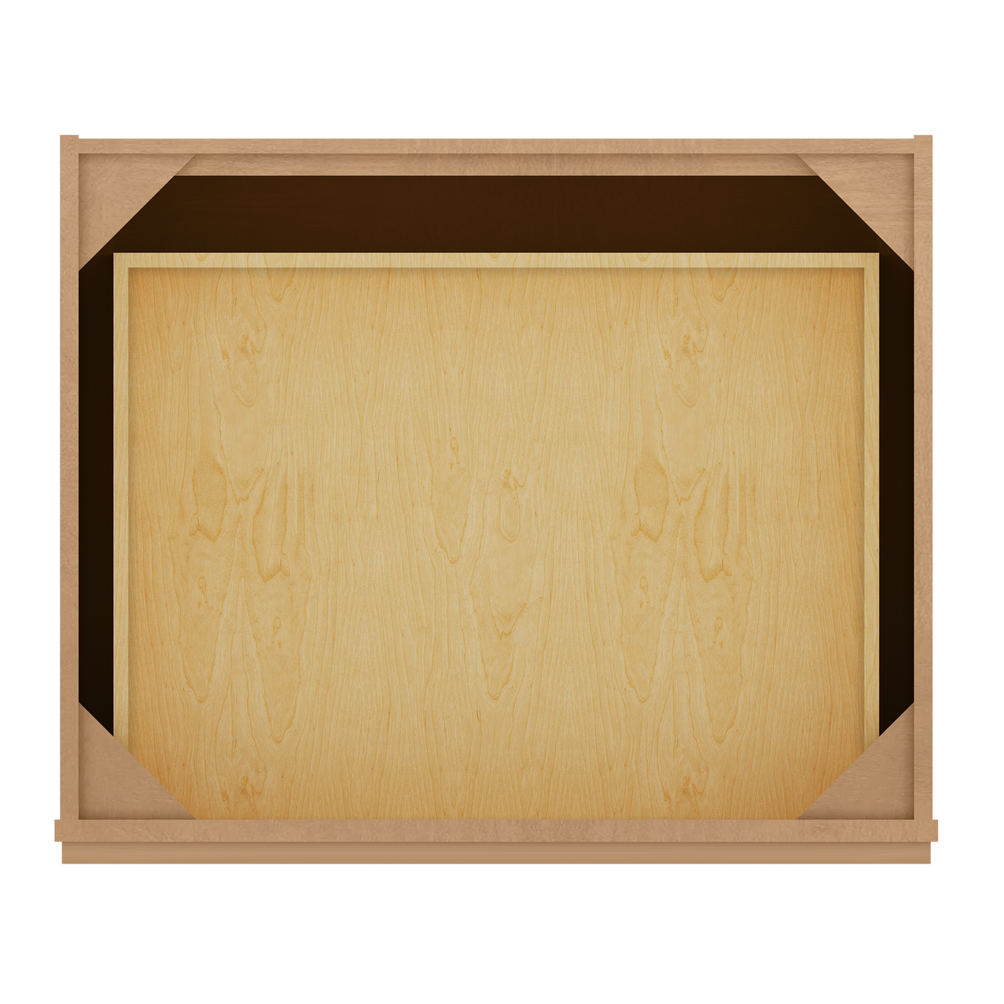 Linen Range Base Kitchen Cabinet LRB30 Shaker Toffee 30 in. width 34.5 in. height 24 in. depth