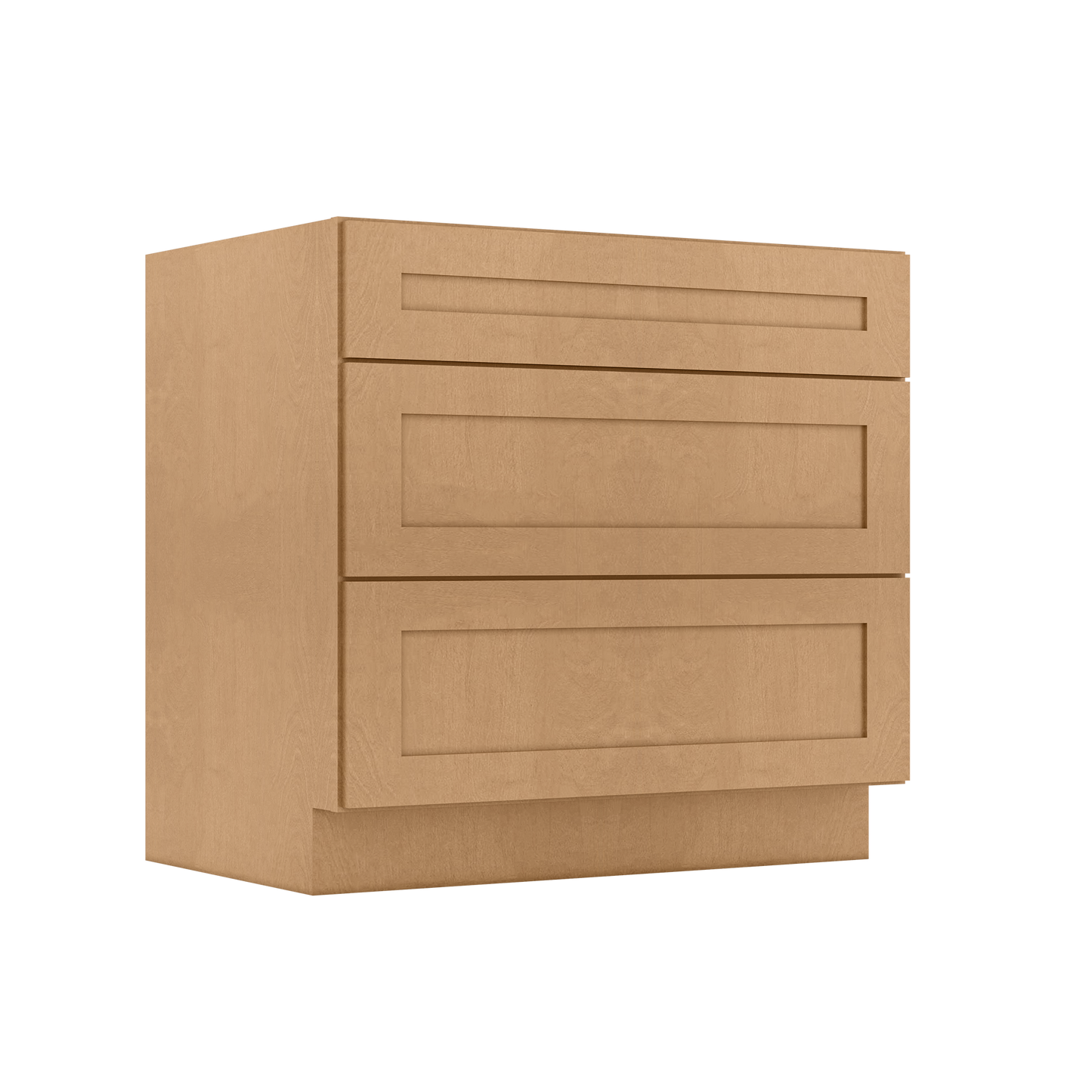 Linen Range Base Kitchen Cabinet LRB36 Shaker Toffee 36 in. width 34.5 in. height 24 in. depth