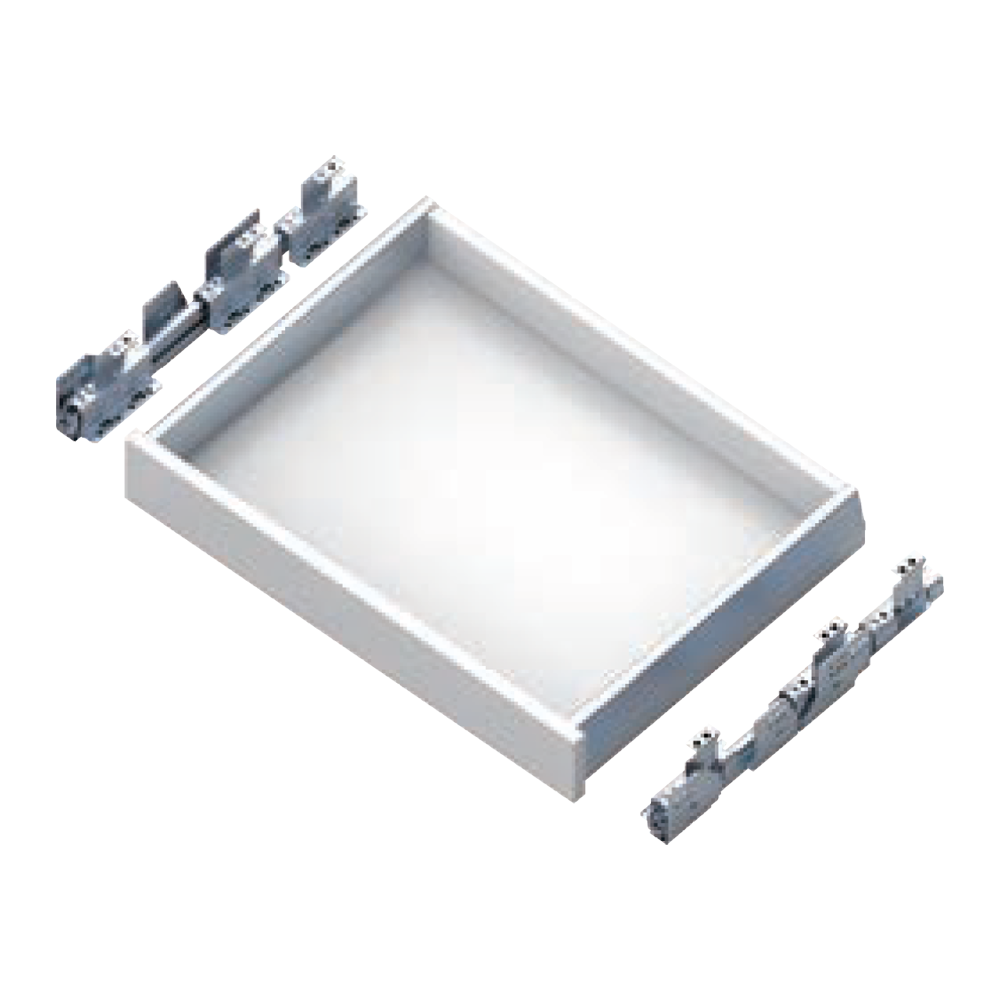 Modernform Cabinet Gloss White 30" W Roll Out Tray