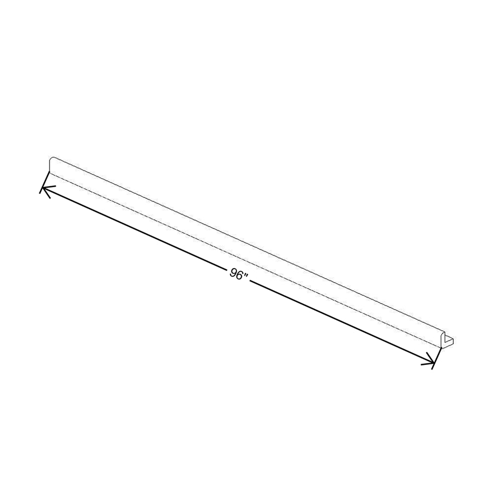 CNC Concord Park Ave Ocean 96" W X 3/4" H Outside Corner Molding
