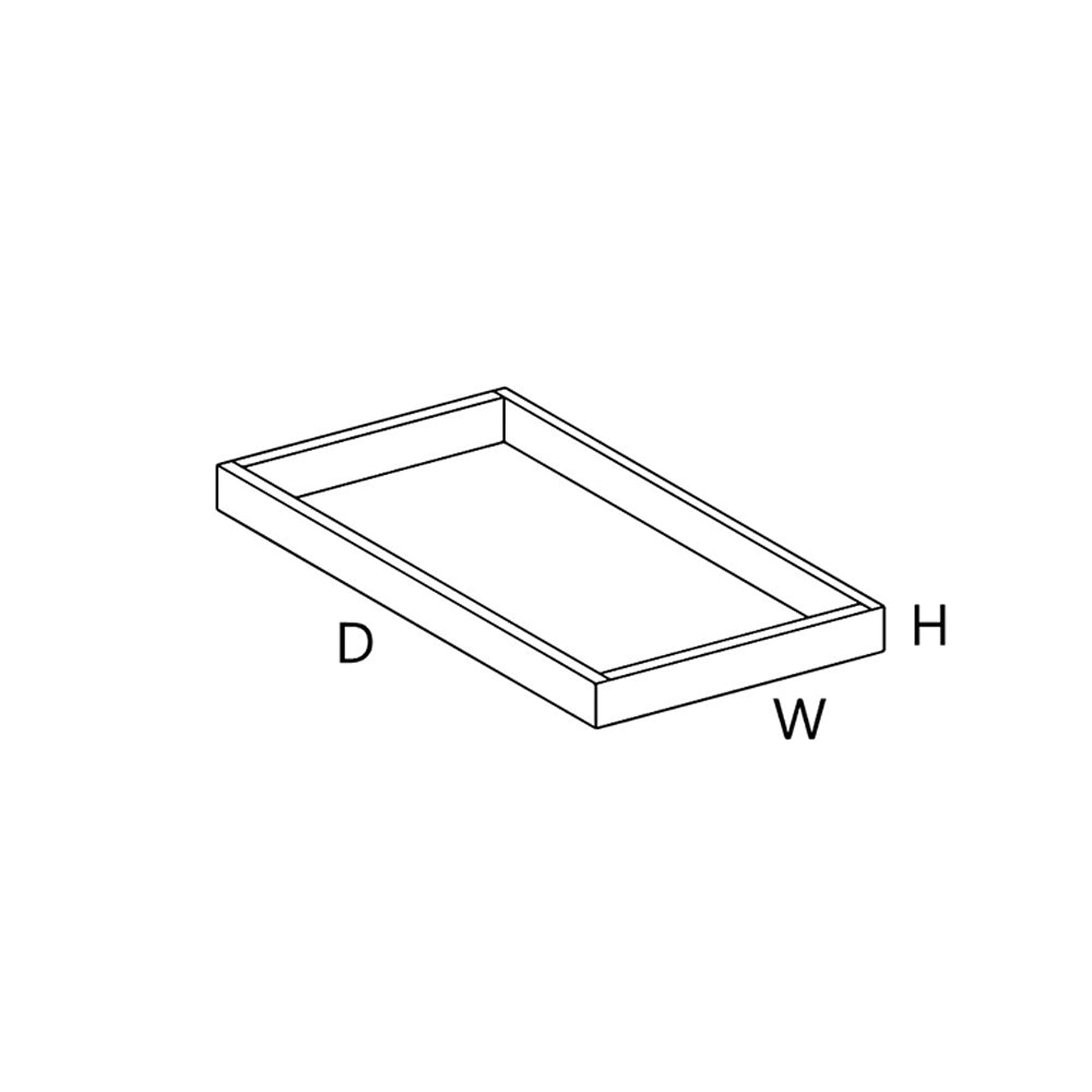 Wolf Classic Dartmouth 5-Piece Grey Stain Pull Out Shelf {Shipped Loose}