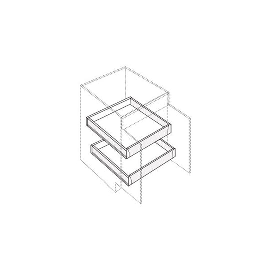 Fabuwood Illume Tuscany Nocce 3 , Roll Out