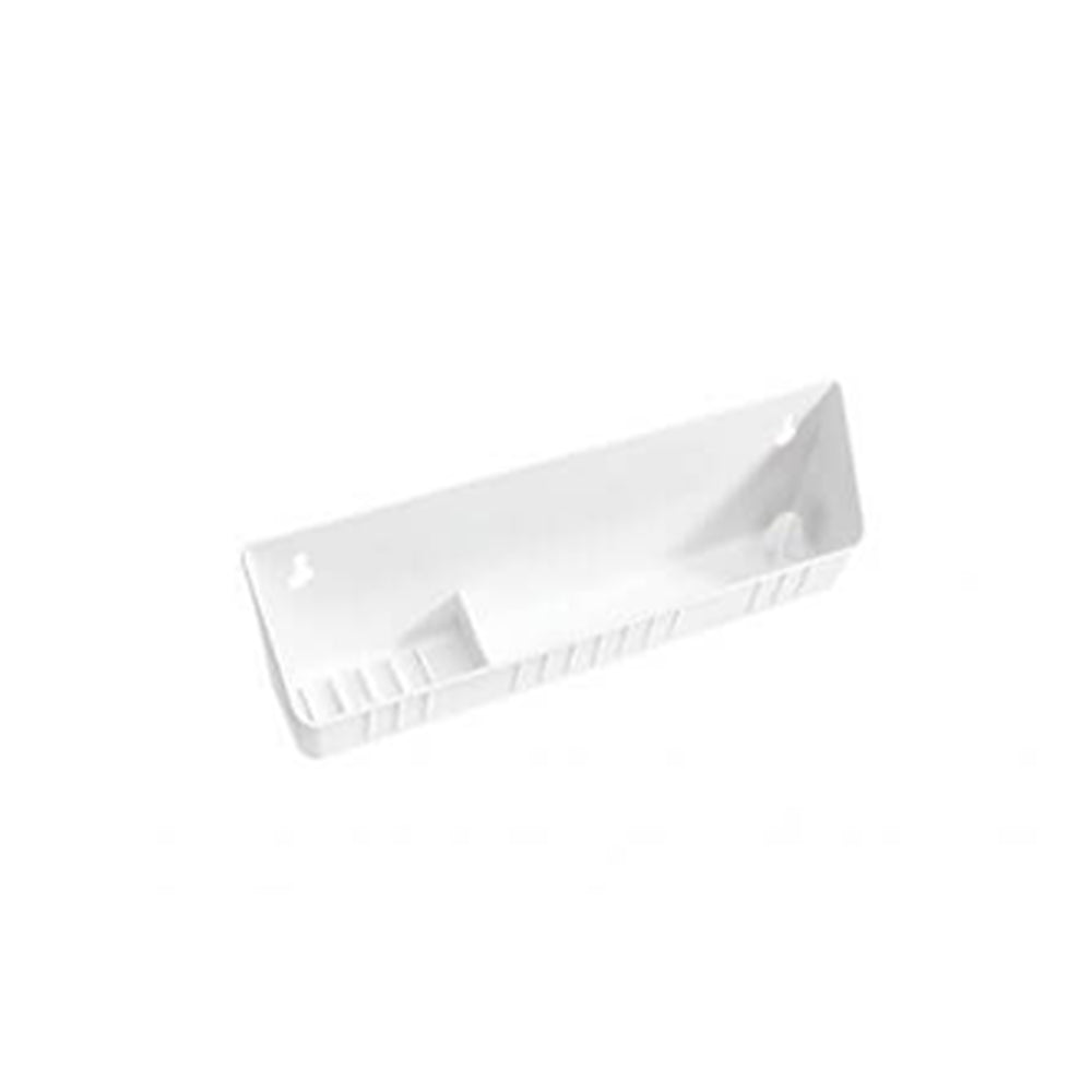 Wolf Classic Dartmouth 5-piece White Paint White Tip Out Tray Installed
