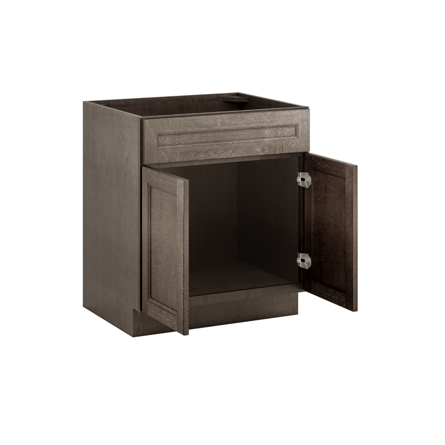 Sink Base Kitchen Cabinet SB30 Milan Slate 30 in. width 34.5 in. height 24 in. depth