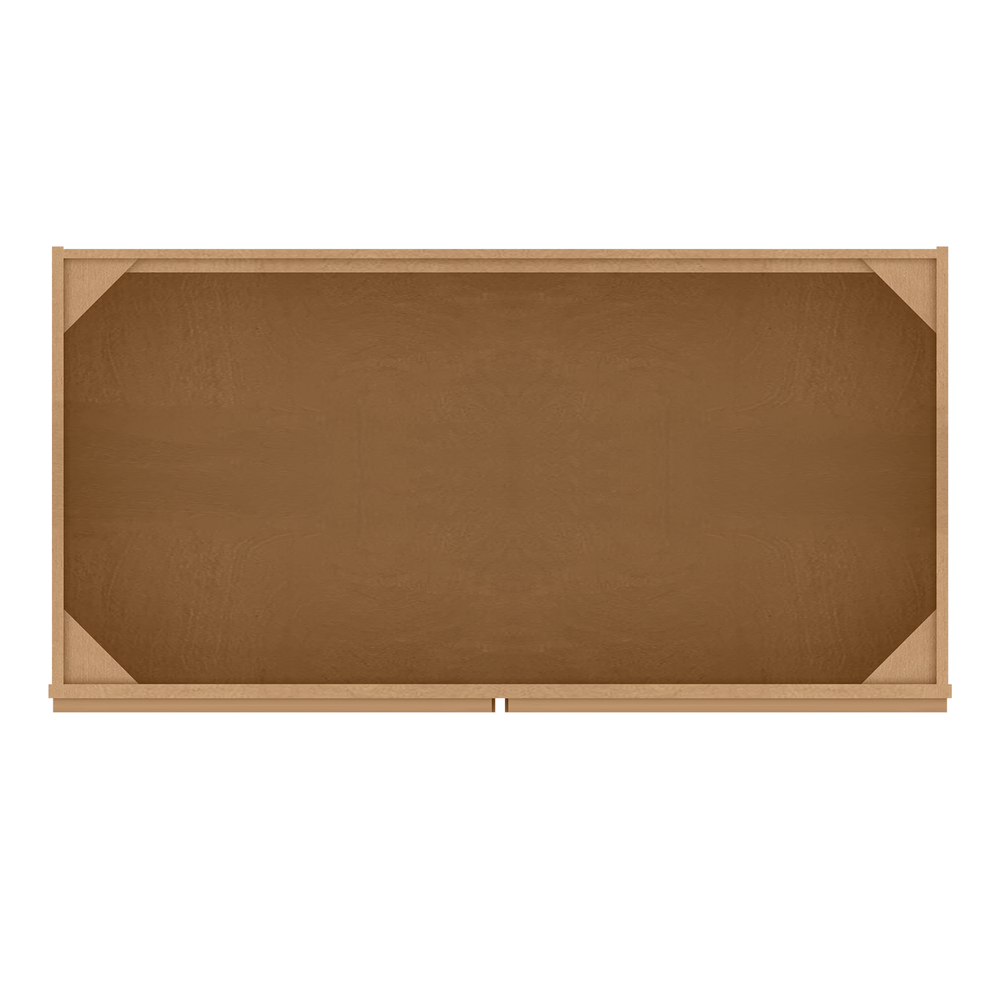 Sink Base Kitchen Cabinet SB48 Shaker Toffee LessCare 48 in. width 34.5 in. height 24 in. depth