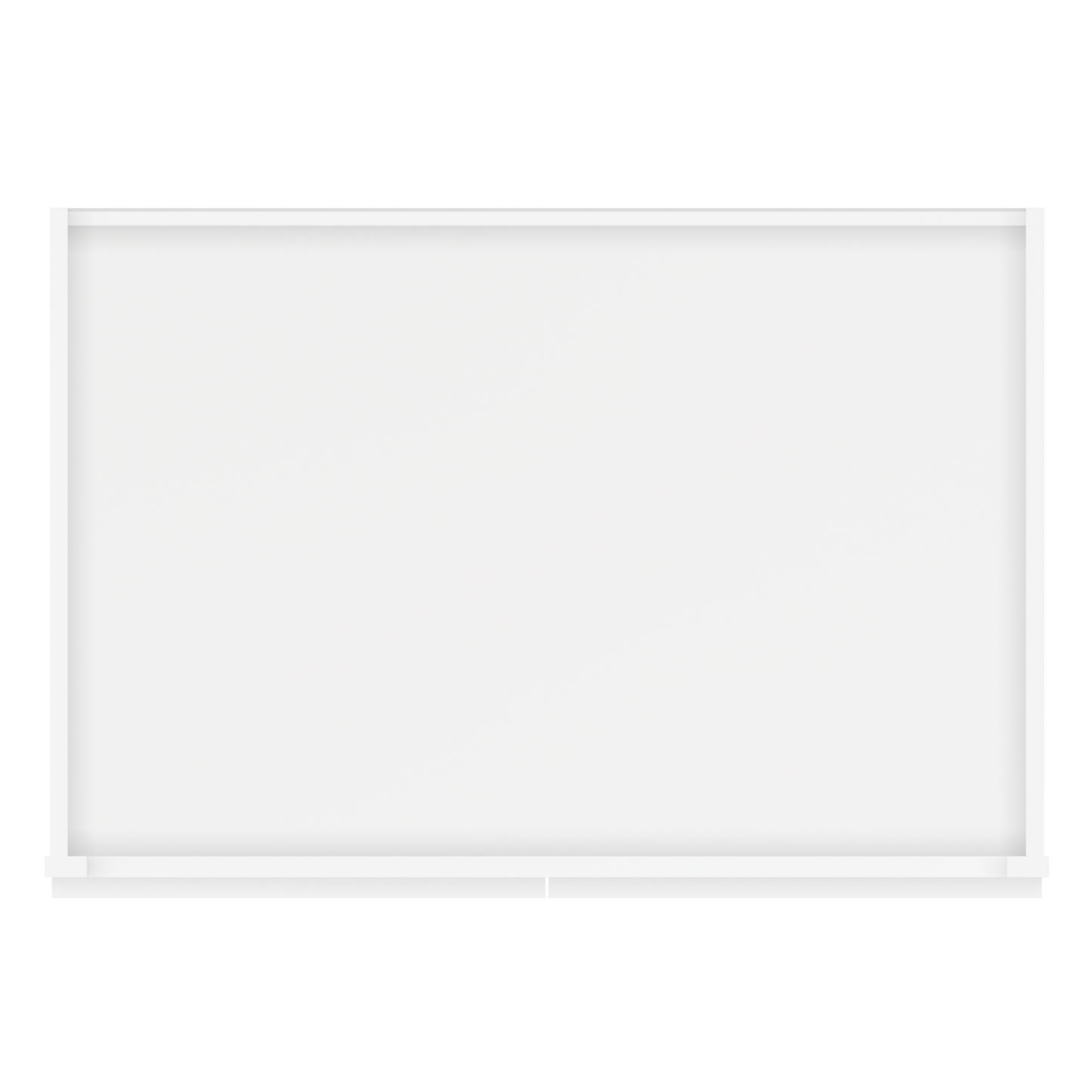 Farmhouse Sink Base Cabinet SBF36 Alpina White LessCare 36 in. width