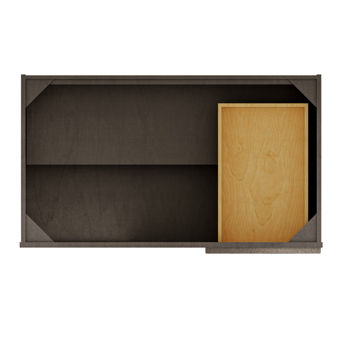 Blind Corner Base Kitchen Cabinet SCB42 Milan Slate 42 in. width 34.5 in. height 24 in. depth