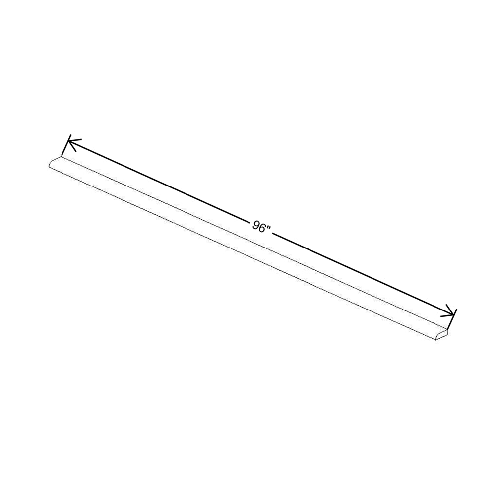 CNC Classic Broadway Cotton 96"W X 1/4" H Scribe Molding