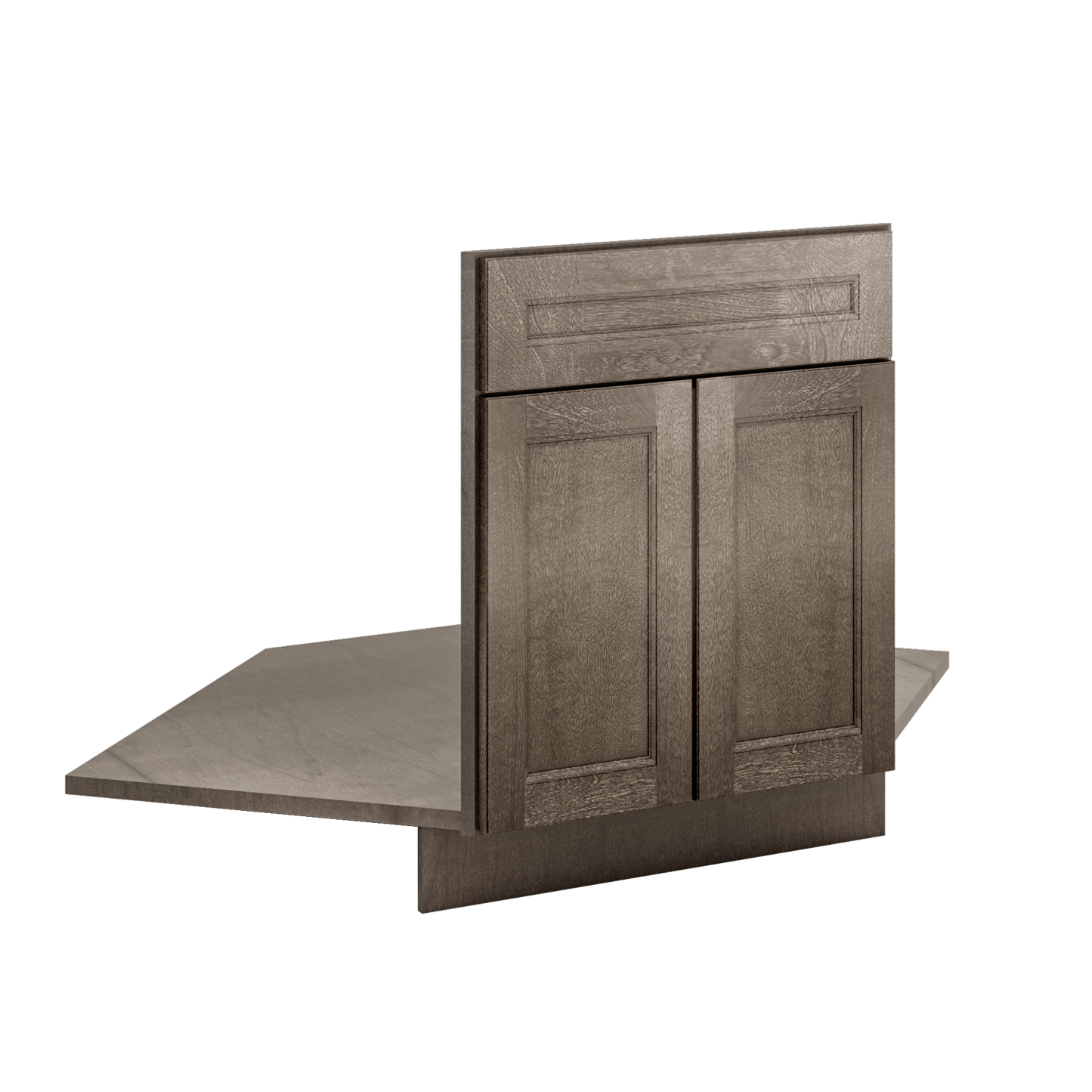 Sink Front Corner Base Kitchen Cabinet SFC42 Milan Slate 34.5 in. height 42 in. depth