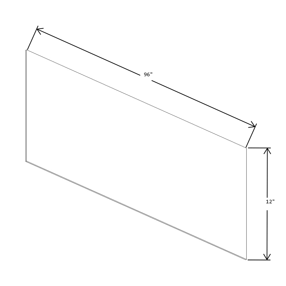 Fabuwood Allure Galaxy Dove 12"Deep Loose Finished End Skin
