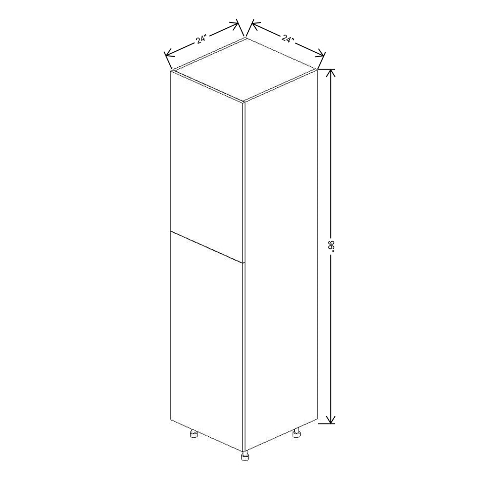 Fabuwood Illume Tuscany Nocce 3 96"H Single Door Pantry