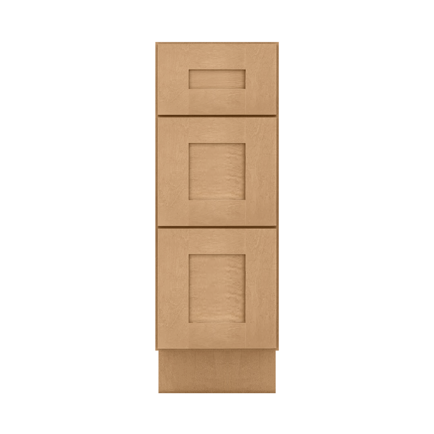 Vanity Drawer Base Cabinet VDB1221345 Shaker Toffee LessCare 12 in. width 34.5 in. height 21 in. depth