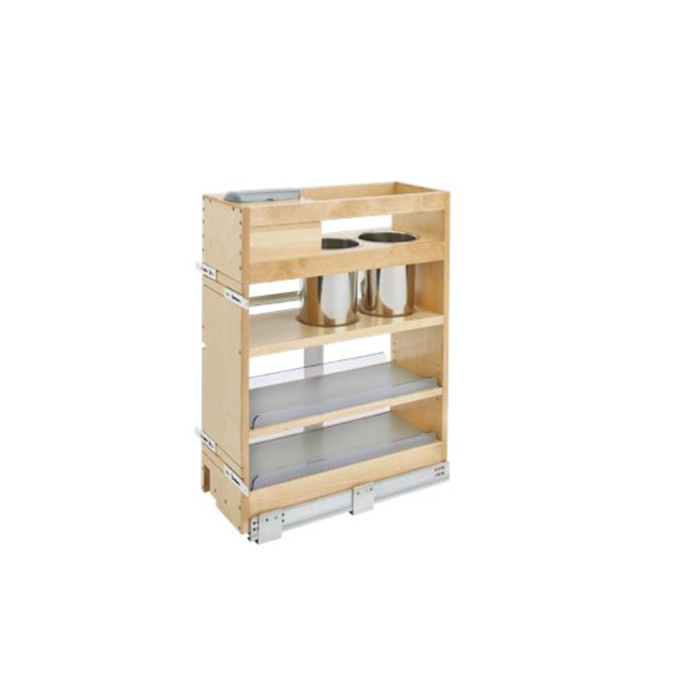 Fabuwood Allure Onyx Horizon 12" Width Vanity Outlet Grooming Organizer