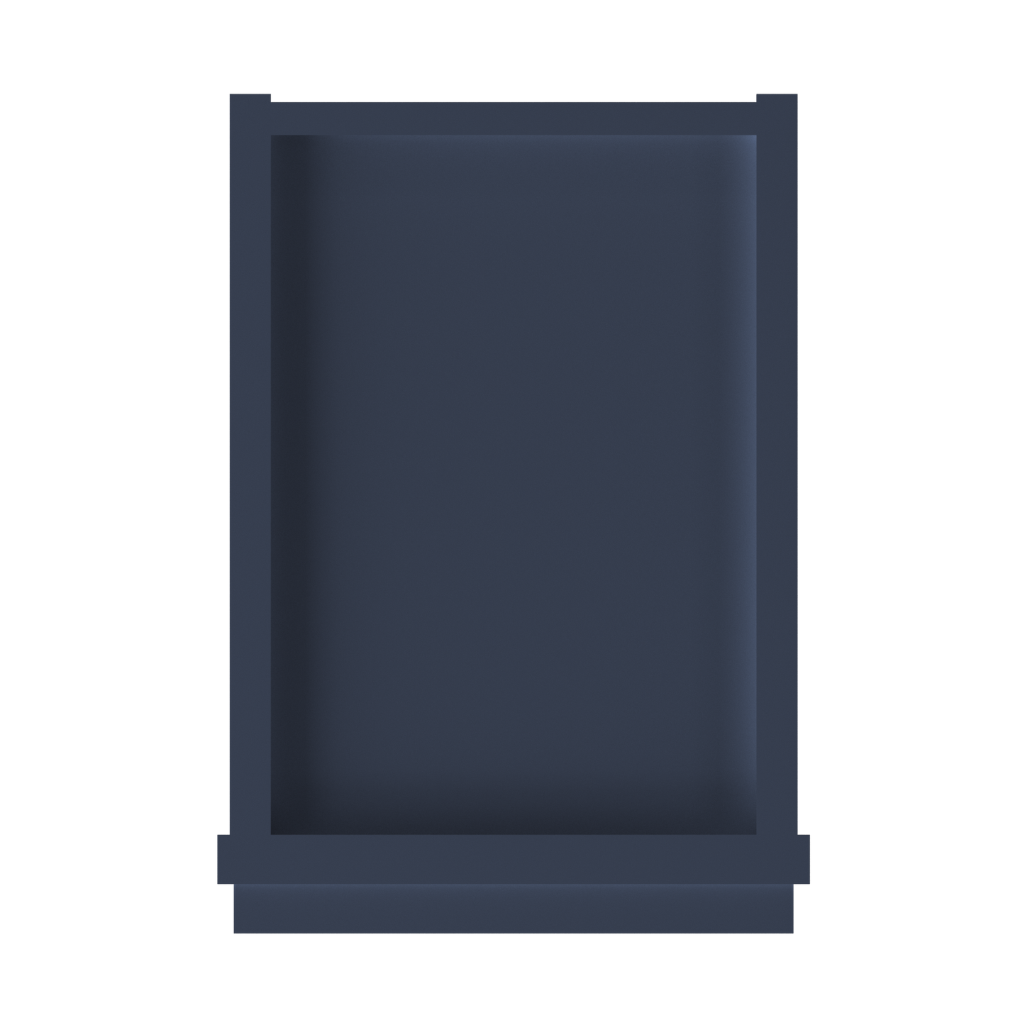 Wall Kitchen Cabinet W0930 Danbury Blue LessCare 9 in. width 30 in. height 12 in. depth