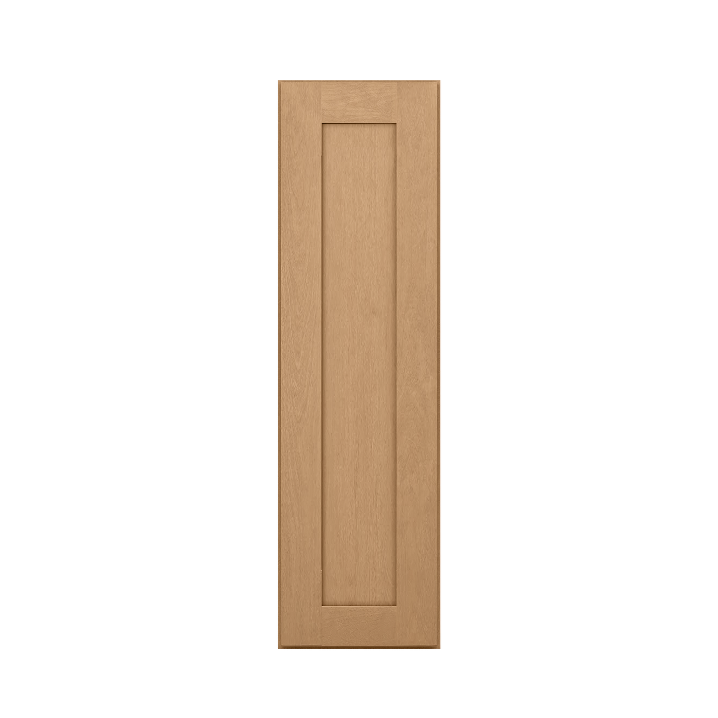 Wall Kitchen Cabinet W1242 Shaker Toffee LessCare 12 in. width 42 in. height 12 in. depth