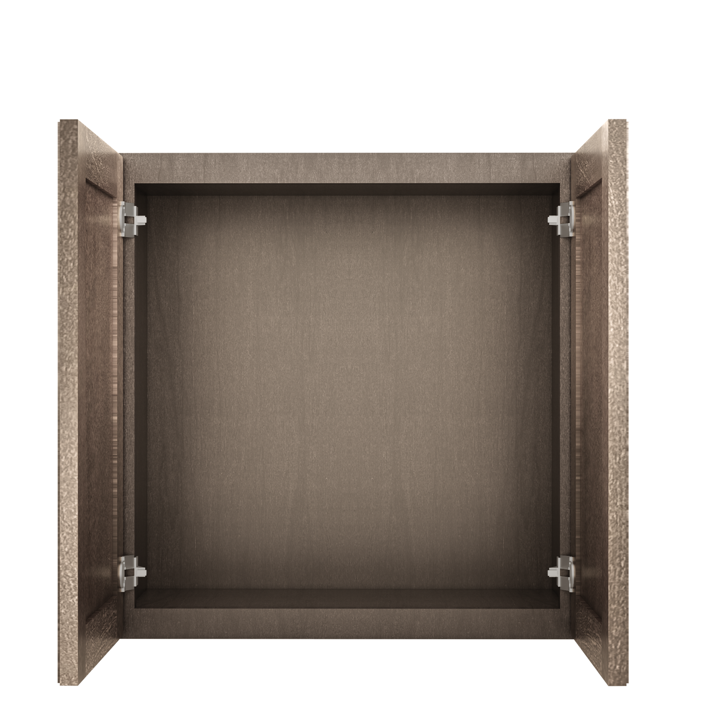 Wall Kitchen Cabinet W2424 Milan Slate 24 in. width 24 in. height 12 in. depth