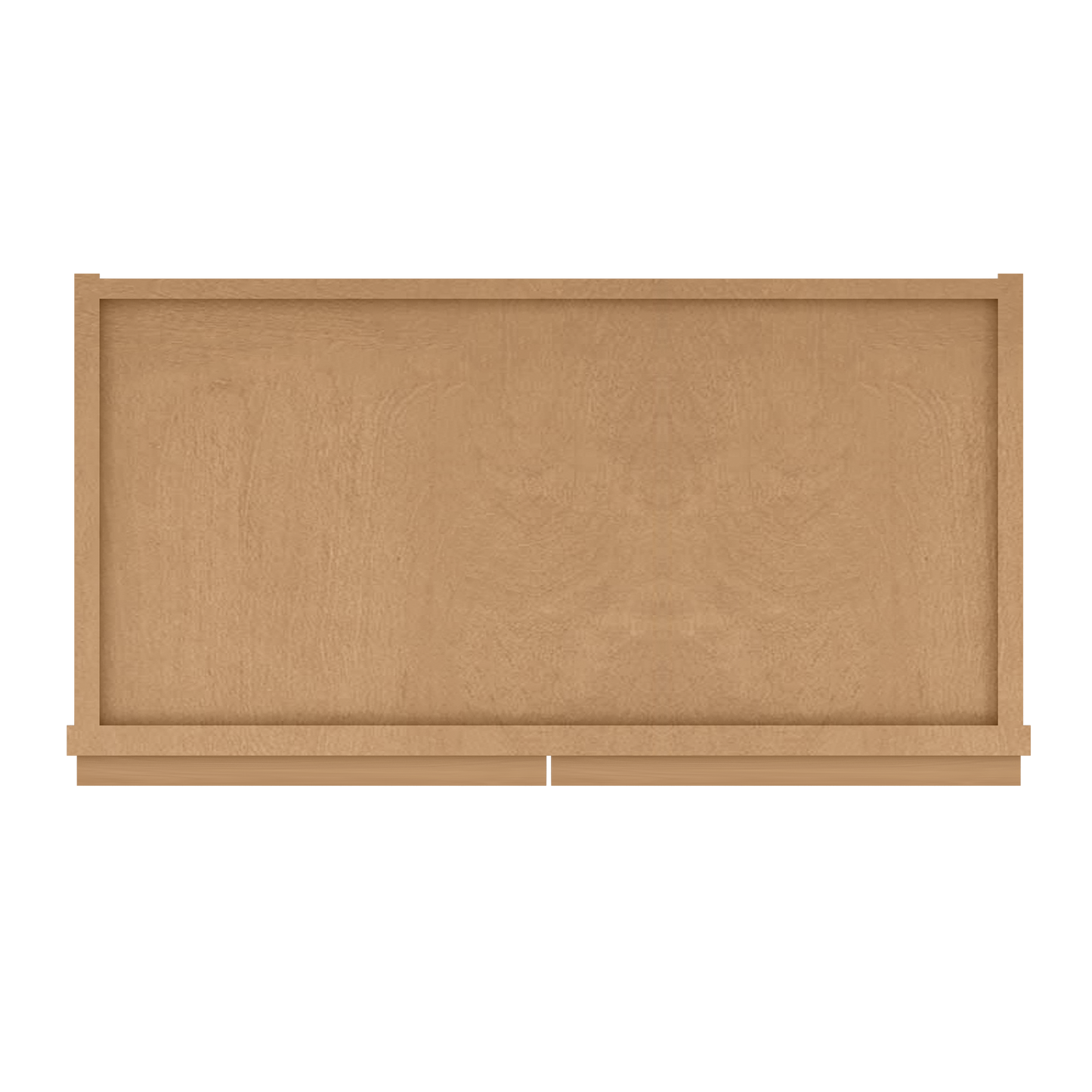 Wall Kitchen Cabinet W2424 Shaker Toffee LessCare 24 in. width 24 in. height 12 in. depth
