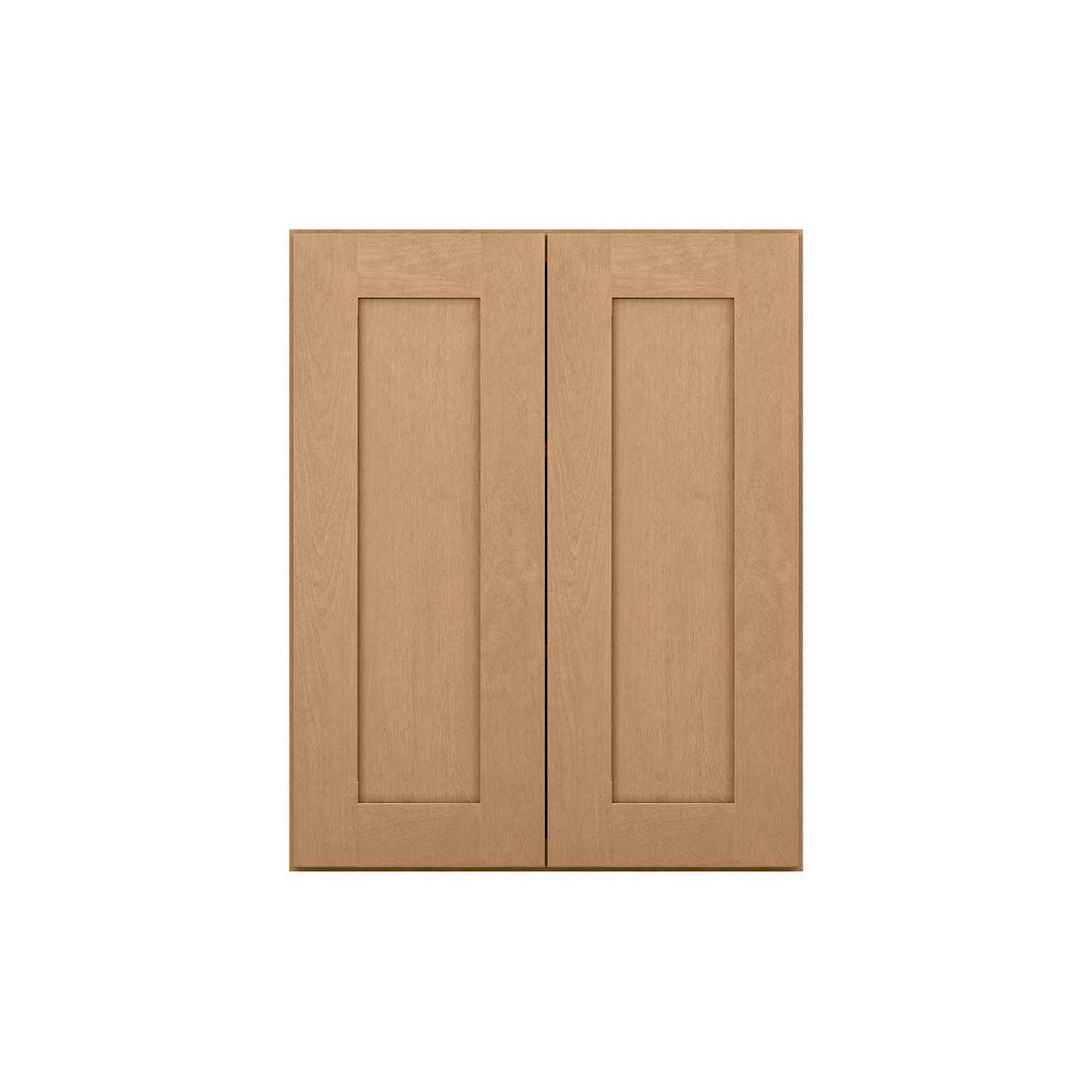Wall Kitchen Cabinet W2430 Shaker Toffee LessCare 24 in. width 30 in. height 12 in. depth