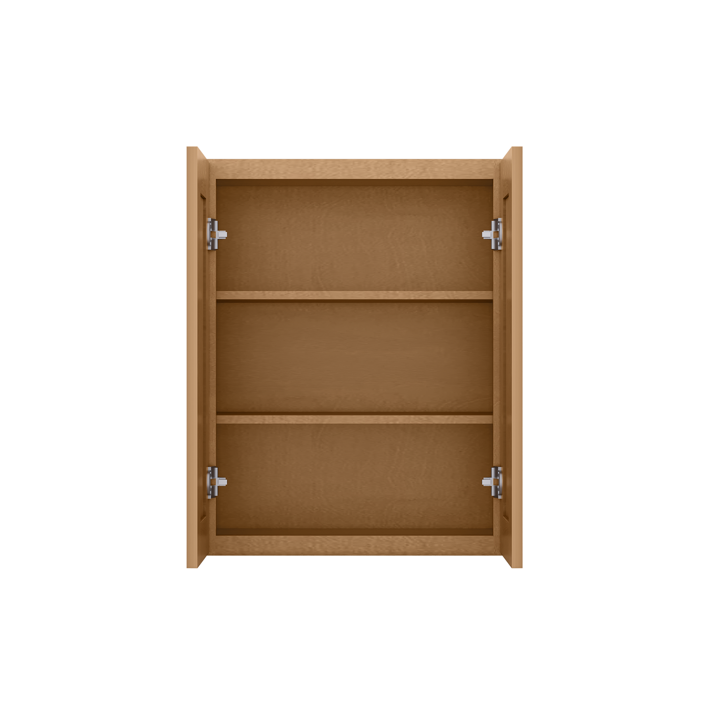 Wall Kitchen Cabinet W2430 Shaker Toffee LessCare 24 in. width 30 in. height 12 in. depth