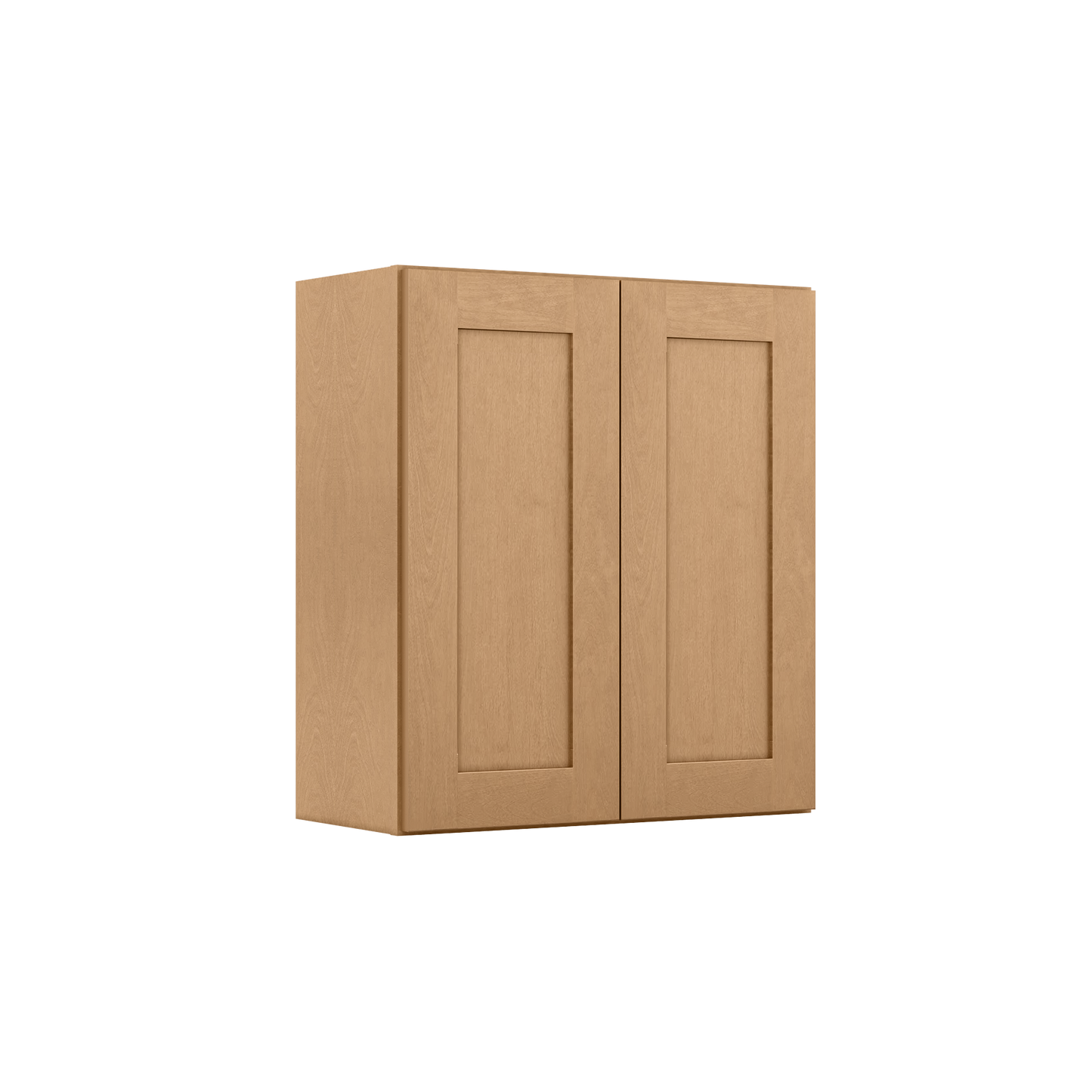 Wall Kitchen Cabinet W2730 Shaker Toffee LessCare 27 in. width 30 in. height 12 in. depth