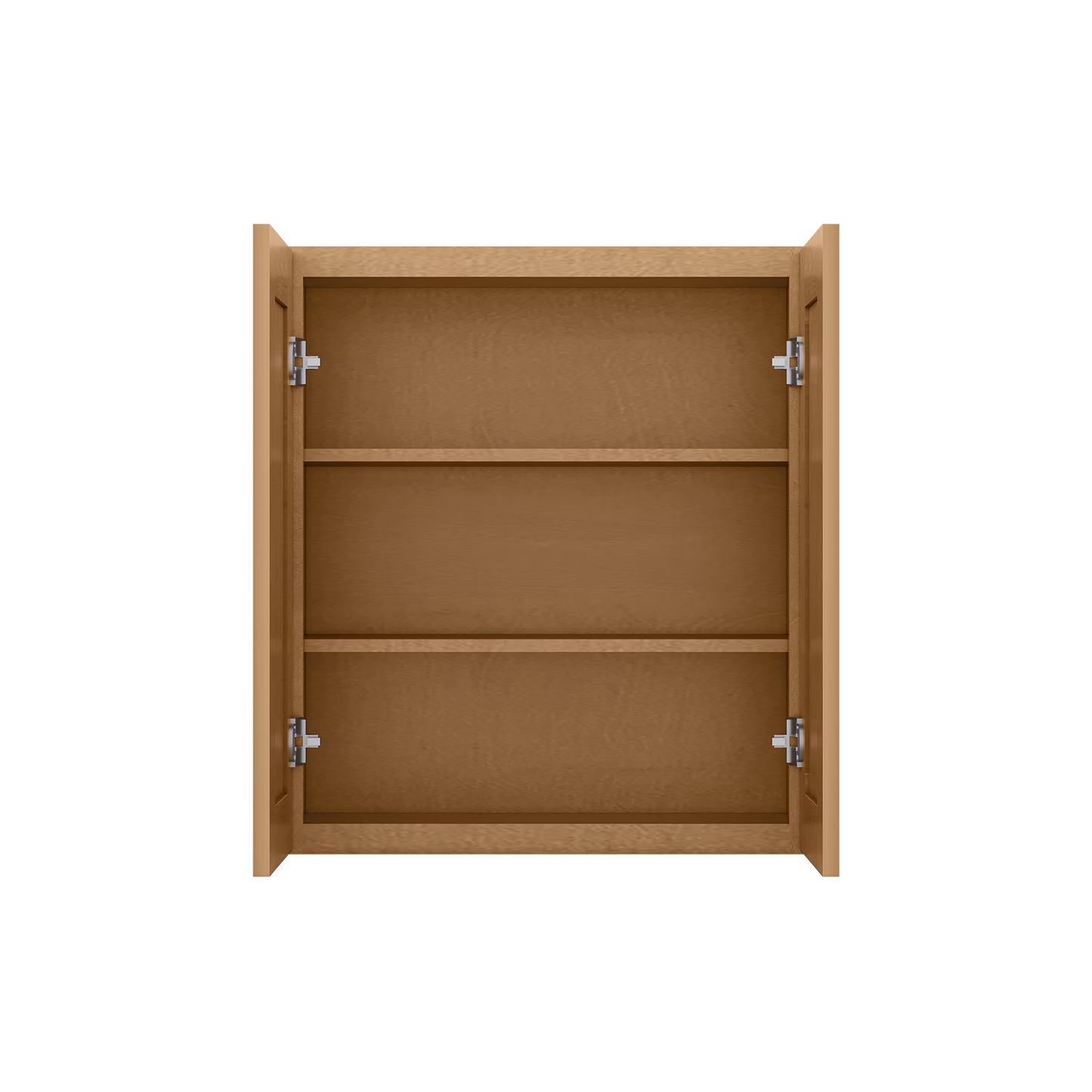 Wall Kitchen Cabinet W2730 Shaker Toffee LessCare 27 in. width 30 in. height 12 in. depth